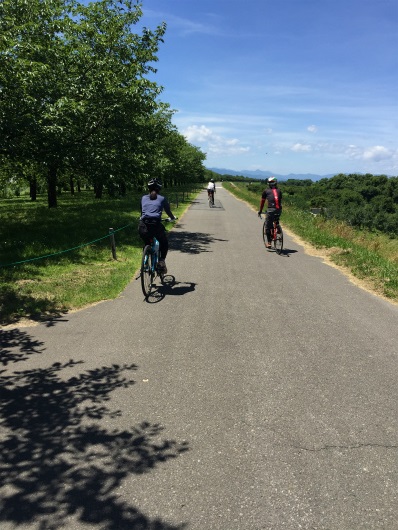 千曲川堤防サイクリングロード