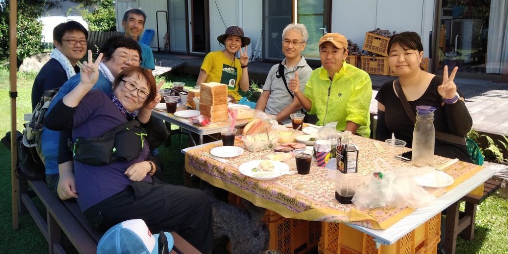 小布施農家さんちで朝食ライド