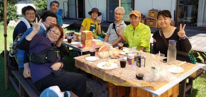 小布施農家さんちで朝食ライド