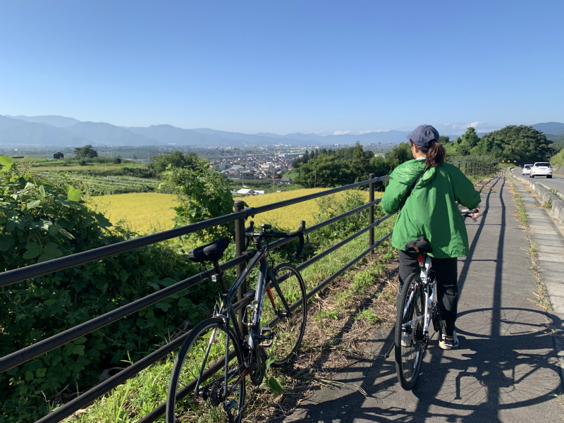 善光寺サイクリング豊野で