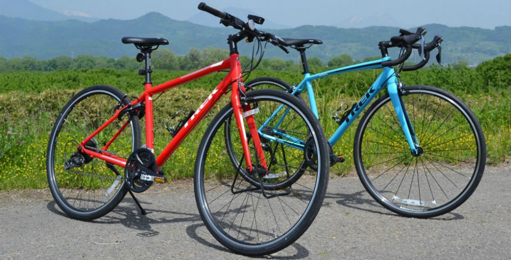maaruクロスバイクとロードバイク