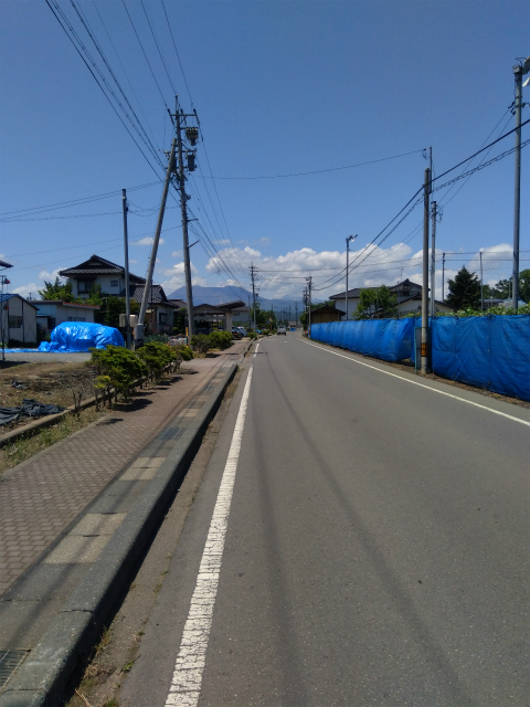 岩松院からの帰り道