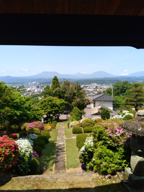 霊閑寺からの眺め