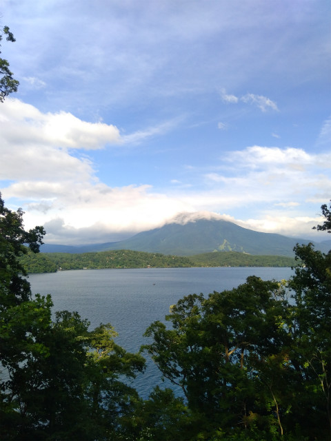 サンセットポイントから黒姫山