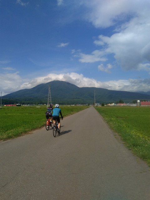 信濃町田園サイクリング