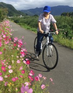 秋の小布施サイクリング