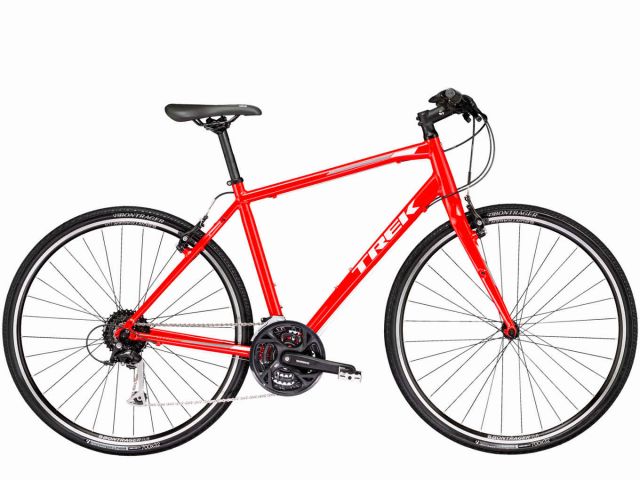 trek fx3 red