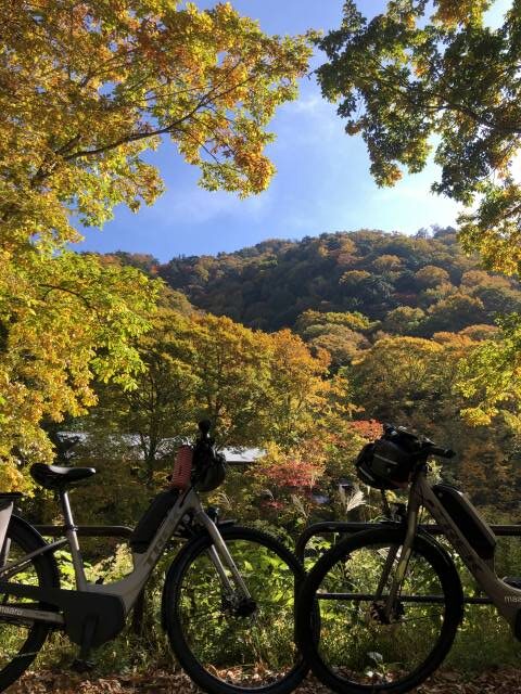 高山村七味温泉イーバイクサイクリング