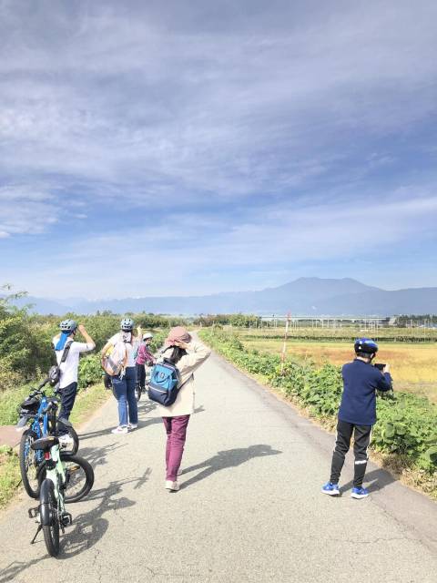 絶品ピザEバイクツアー　須坂の穴場