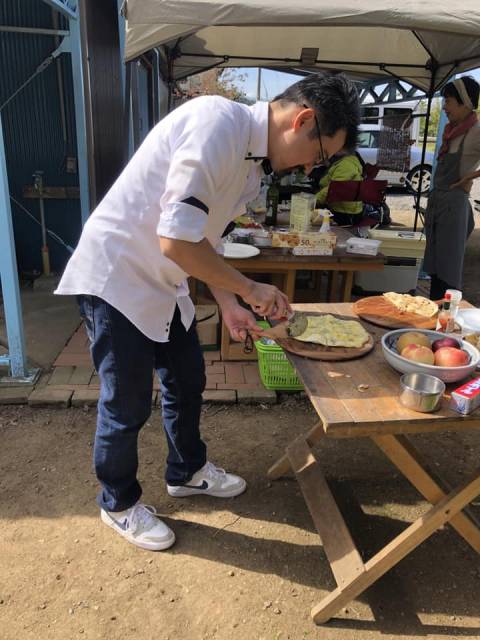 絶品ピザEバイクツアー　須坂わっくんでピザづくり