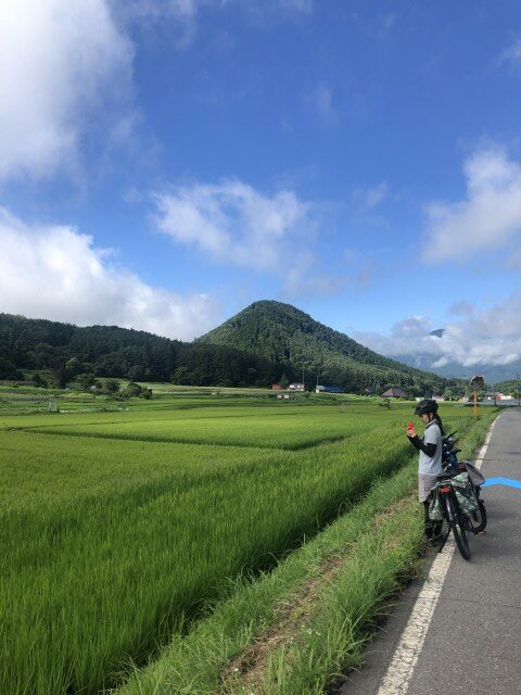 Nojiri lake cycling