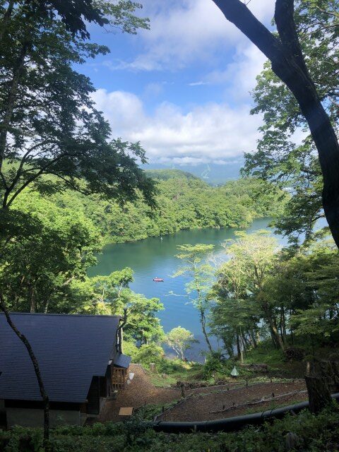 Nojiri lake cycling