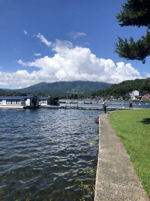 Nojiri lake cycling