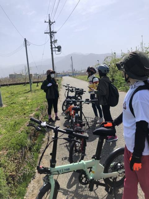 須坂お花見Eバイクツアー2024　