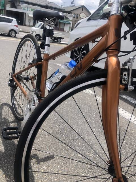 飯山輪行サイクリング　休憩