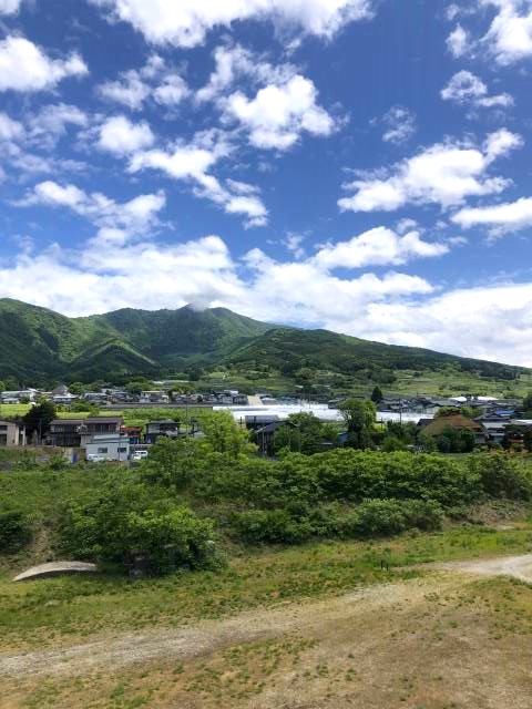 飯山輪行サイクリング　高社山