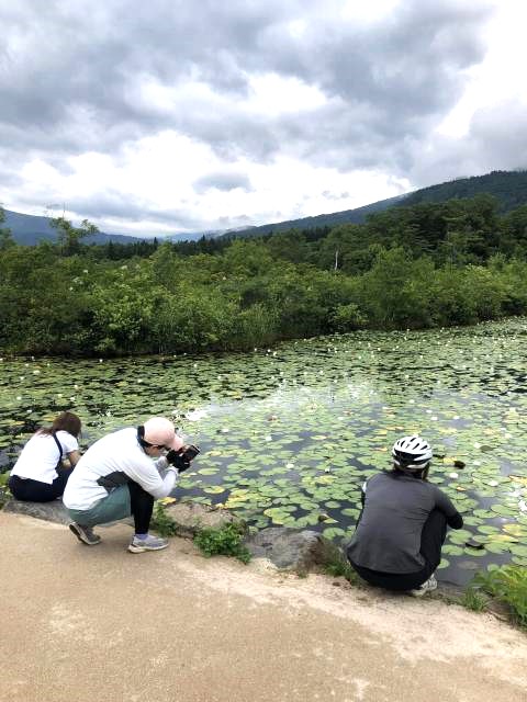 聖地信濃町サイクリングツアー　いもり池