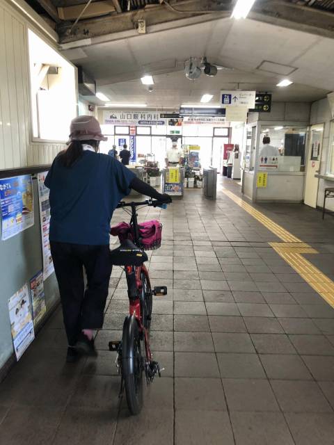 長電サイクルトレイン　須坂高山小布施巡り