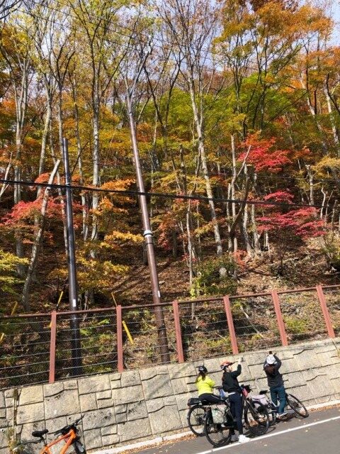 高山村紅葉めぐりイーバイクツアー