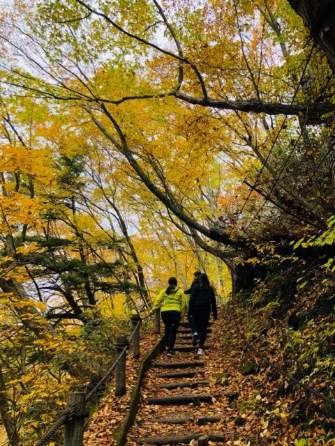 高山村紅葉めぐりイーバイクツアー