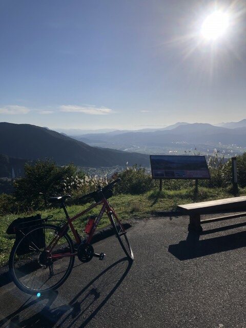 カヤノ平サイクリング　野沢温泉スキー場