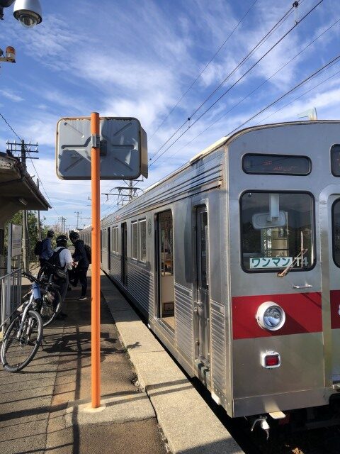 長電サイクルトレイン小布施中野編