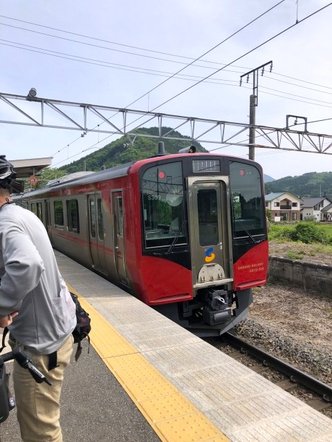 しなの鉄道サイクルトレイン　古間駅