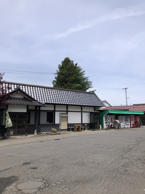 信濃町そばうどん自販機　ふじさと