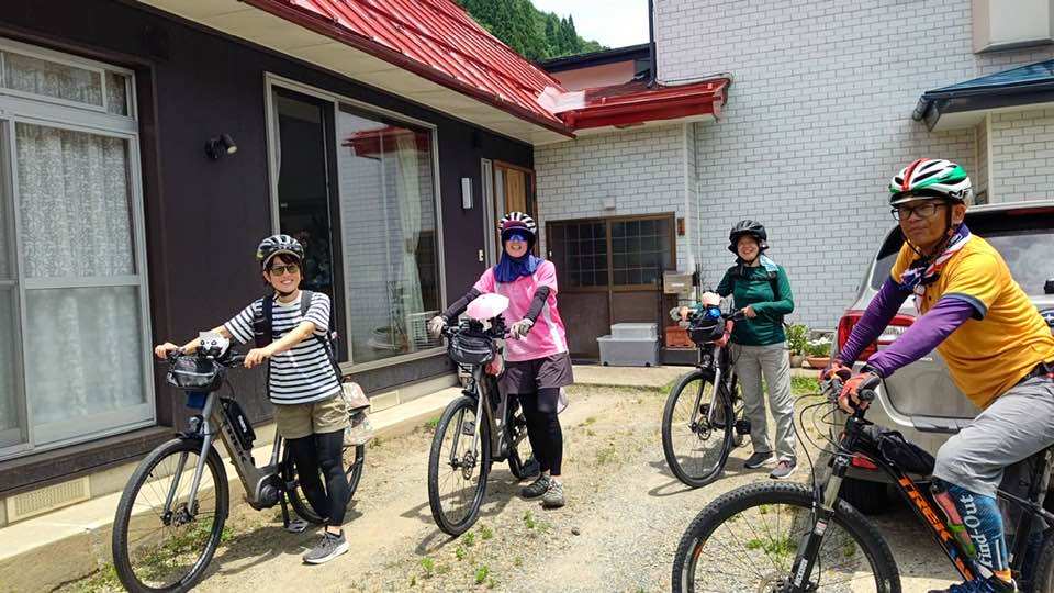 高山村古民家見学サイクリング　