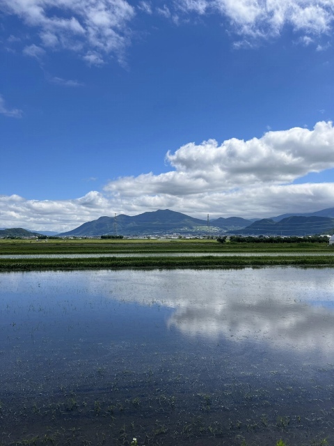 長野小布施の田園サイクリング