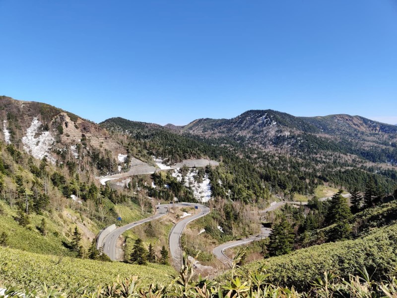 Shibu pass cycling climb