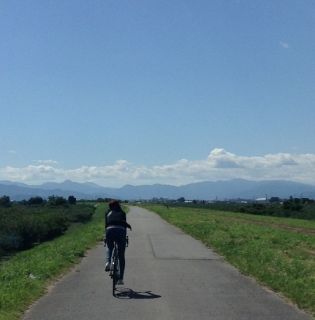 【短縮コース】サクっと千曲川リバーサイド 千曲川堤防をロードバイクで行く