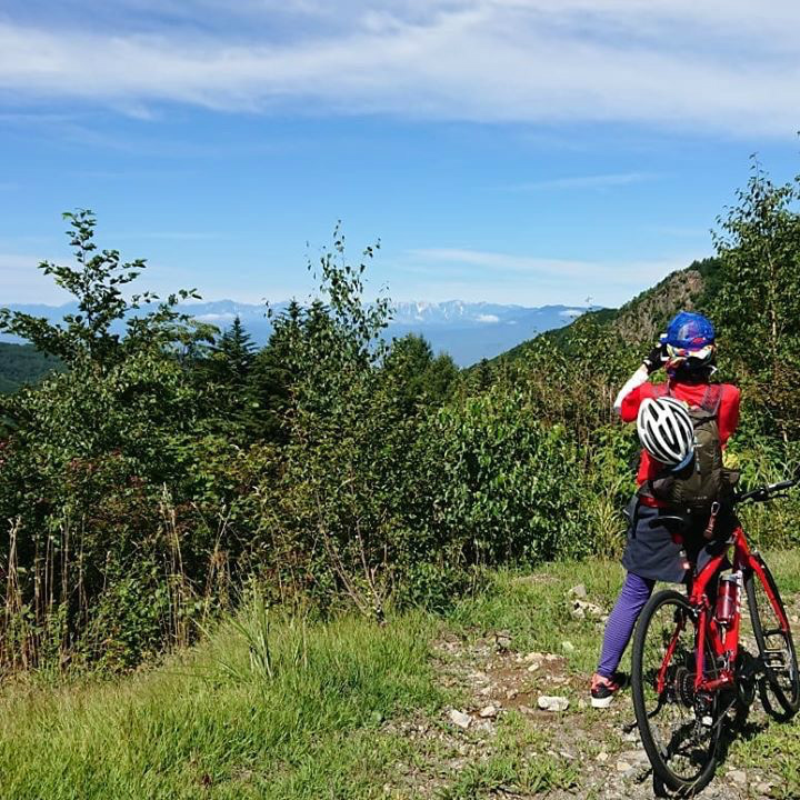 山田牧場から北アルプス