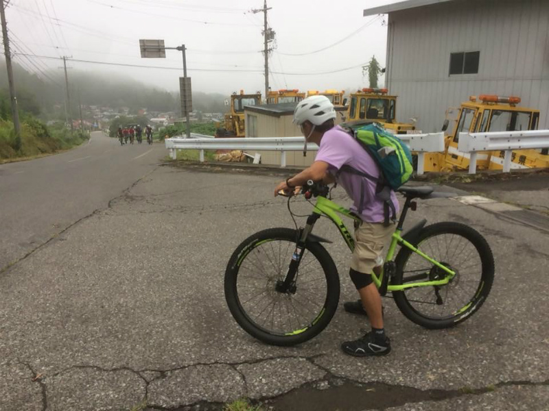 高山村子安温泉入り口