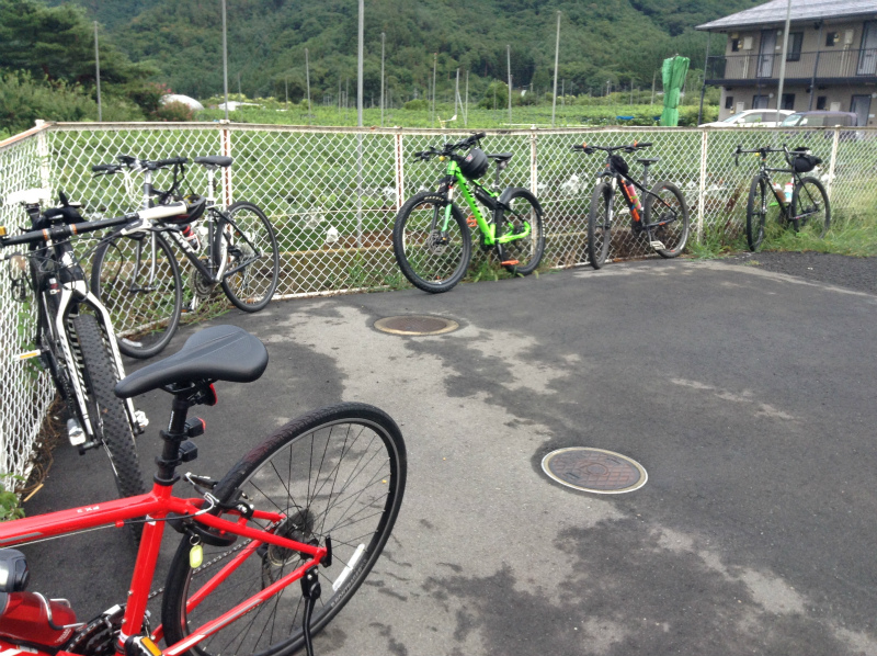 ロードバイク禁止