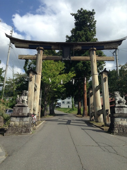 小菅神社　鳥居