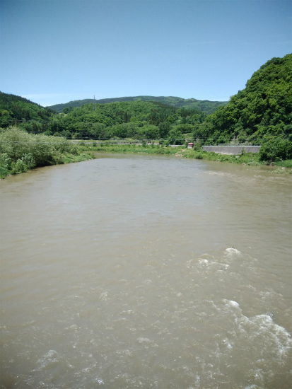 小牧橋から千曲川