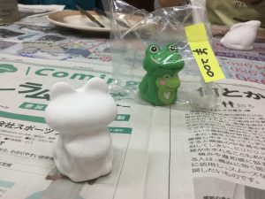 土人形博物館絵付け体験