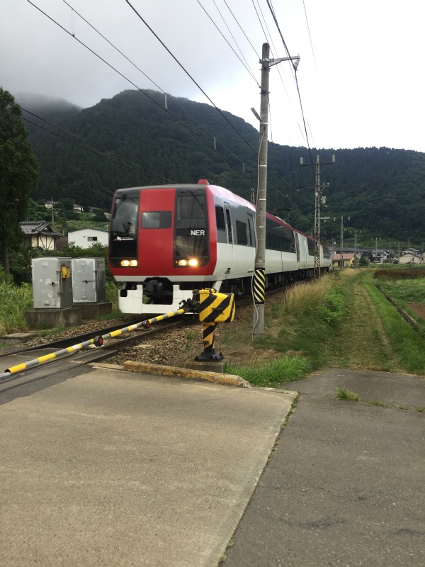 スノーモンキー回送電車