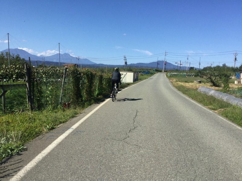 須坂から小布施へサイクリング