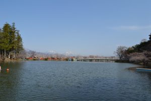 須坂臥竜公園　小布施から30-40分