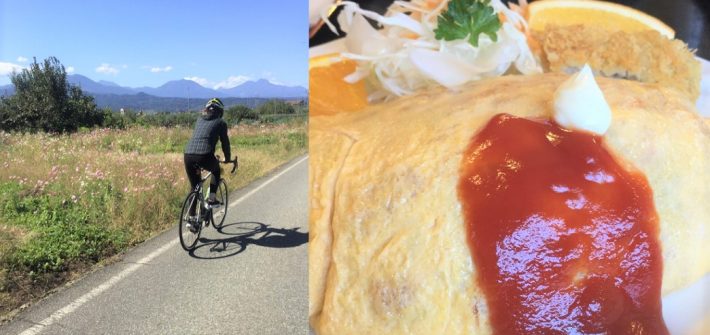 須坂かねきランチサイクリング