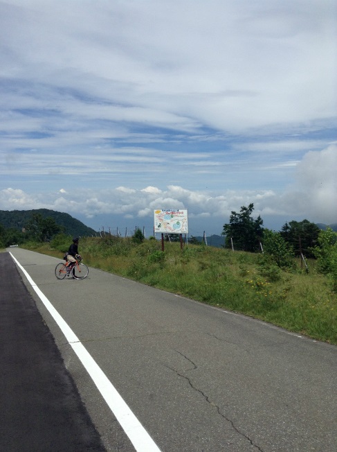 山田牧場から笠岳　タコチコースはこの辺から