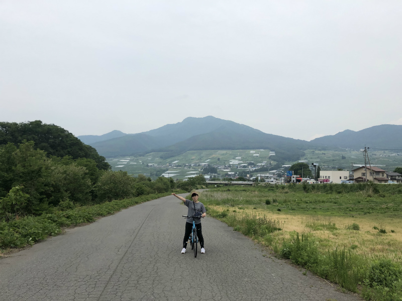 夜間瀬川河川公園サイクリング