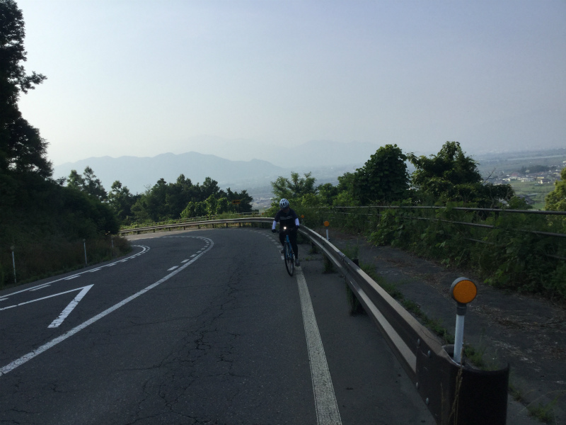 北信五岳道路自転車で上る